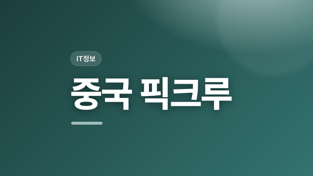 thumbcard 중국 픽크루 v2 1